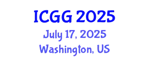 International Conference on Geology and Geophysics (ICGG) July 17, 2025 - Washington, United States