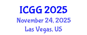 International Conference on Geology and Geophysics (ICGG) November 24, 2025 - Las Vegas, United States