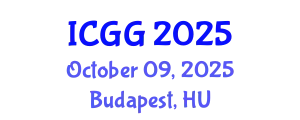 International Conference on Geology and Geophysics (ICGG) October 09, 2025 - Budapest, Hungary