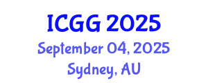 International Conference on Geology and Geophysics (ICGG) September 04, 2025 - Sydney, Australia