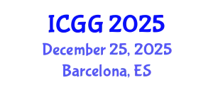 International Conference on Geology and Geophysics (ICGG) December 25, 2025 - Barcelona, Spain