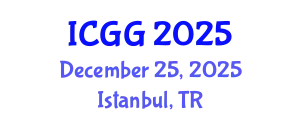 International Conference on Geology and Geophysics (ICGG) December 25, 2025 - Istanbul, Turkey