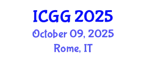 International Conference on Geology and Geophysics (ICGG) October 09, 2025 - Rome, Italy