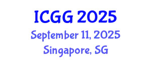 International Conference on Geology and Geophysics (ICGG) September 11, 2025 - Singapore, Singapore
