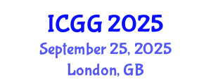 International Conference on Geology and Geophysics (ICGG) September 25, 2025 - London, United Kingdom