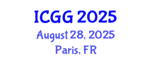 International Conference on Geology and Geophysics (ICGG) August 28, 2025 - Paris, France
