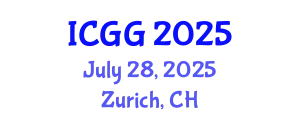 International Conference on Geology and Geophysics (ICGG) July 28, 2025 - Zurich, Switzerland