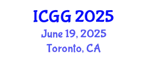 International Conference on Geology and Geophysics (ICGG) June 19, 2025 - Toronto, Canada