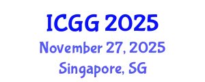 International Conference on Geology and Geophysics (ICGG) November 27, 2025 - Singapore, Singapore