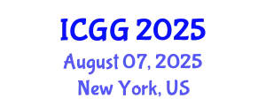 International Conference on Geology and Geophysics (ICGG) August 07, 2025 - New York, United States