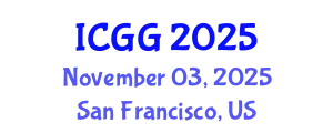 International Conference on Geology and Geophysics (ICGG) November 03, 2025 - San Francisco, United States