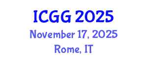 International Conference on Geology and Geophysics (ICGG) November 17, 2025 - Rome, Italy