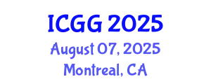 International Conference on Geology and Geophysics (ICGG) August 07, 2025 - Montreal, Canada