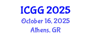 International Conference on Geology and Geophysics (ICGG) October 16, 2025 - Athens, Greece