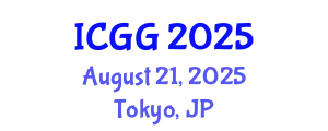 International Conference on Geology and Geophysics (ICGG) August 21, 2025 - Tokyo, Japan