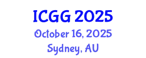 International Conference on Geology and Geophysics (ICGG) October 16, 2025 - Sydney, Australia