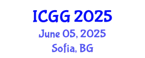 International Conference on Geology and Geophysics (ICGG) June 05, 2025 - Sofia, Bulgaria