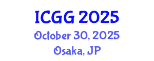 International Conference on Geology and Geophysics (ICGG) October 30, 2025 - Osaka, Japan