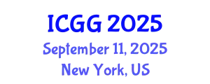 International Conference on Geology and Geophysics (ICGG) September 11, 2025 - New York, United States