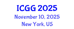 International Conference on Geology and Geophysics (ICGG) November 10, 2025 - New York, United States