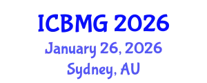 International Conference on Business, Management and Governance (ICBMG) January 26, 2026 - Sydney, Australia