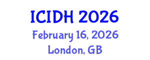 International Conference on Infectious Diseases and Health (ICIDH) February 16, 2026 - London, United Kingdom