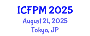 International Conference on Functional Polymeric Materials (ICFPM) August 21, 2025 - Tokyo, Japan