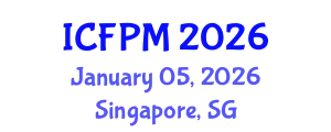 International Conference on Functional Polymeric Materials (ICFPM) January 05, 2026 - Singapore, Singapore