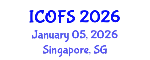 International Conference on Optical Fiber Sensors (ICOFS) January 05, 2026 - Singapore, Singapore