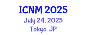 International Conference on Nuclear Materials (ICNM) July 24, 2025 - Tokyo, Japan