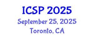 International Conference on Sustainable Production (ICSP) September 25, 2025 - Toronto, Canada