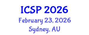 International Conference on Sustainable Production (ICSP) February 23, 2026 - Sydney, Australia