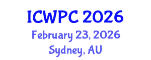 International Conference on Water Pollution and Control (ICWPC) February 23, 2026 - Sydney, Australia
