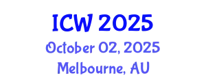 International Conference on Wastewater (ICW) October 02, 2025 - Melbourne, Australia