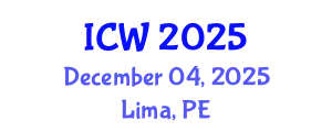 International Conference on Wastewater (ICW) December 04, 2025 - Lima, Peru