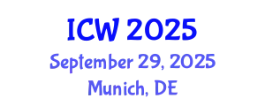 International Conference on Wastewater (ICW) September 29, 2025 - Munich, Germany