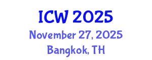 International Conference on Wastewater (ICW) November 27, 2025 - Bangkok, Thailand