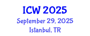 International Conference on Wastewater (ICW) September 29, 2025 - Istanbul, Turkey