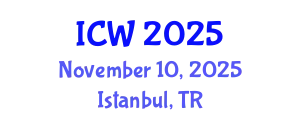 International Conference on Wastewater (ICW) November 10, 2025 - Istanbul, Turkey