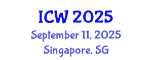International Conference on Wastewater (ICW) September 11, 2025 - Singapore, Singapore
