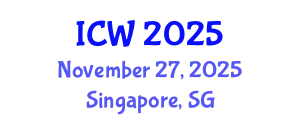 International Conference on Wastewater (ICW) November 27, 2025 - Singapore, Singapore