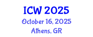 International Conference on Wastewater (ICW) October 16, 2025 - Athens, Greece