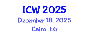 International Conference on Wastewater (ICW) December 18, 2025 - Cairo, Egypt