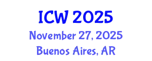 International Conference on Wastewater (ICW) November 27, 2025 - Buenos Aires, Argentina