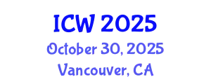 International Conference on Wastewater (ICW) October 30, 2025 - Vancouver, Canada