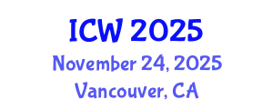 International Conference on Wastewater (ICW) November 24, 2025 - Vancouver, Canada