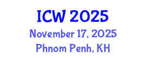 International Conference on Wastewater (ICW) November 17, 2025 - Phnom Penh, Cambodia