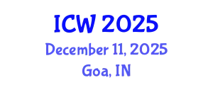 International Conference on Wastewater (ICW) December 11, 2025 - Goa, India
