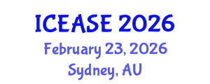 International Conference on Evaluation and Assessment in Software Engineering (ICEASE) February 23, 2026 - Sydney, Australia
