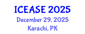 International Conference on Evaluation and Assessment in Software Engineering (ICEASE) December 29, 2025 - Karachi, Pakistan